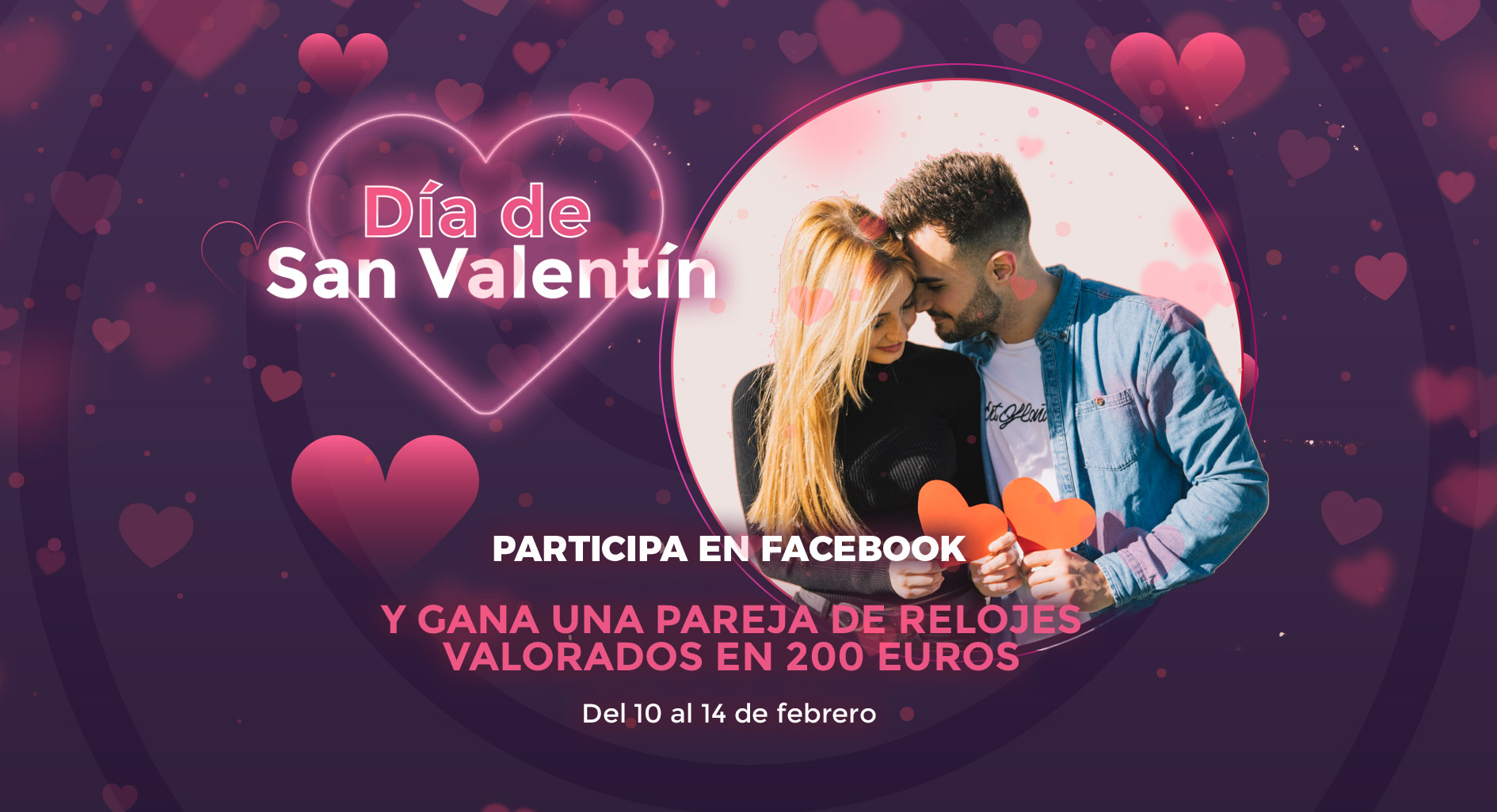 Sorteo San Valentín Centro Comercial y de Ocio La Loma