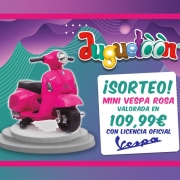 Sorteo Mini vespa de Juguetoon - Centro Comercial y de Ocio La Loma