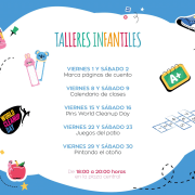 Talleres Infantiles de septiembre - Centro Comercial y de Ocio La Loma