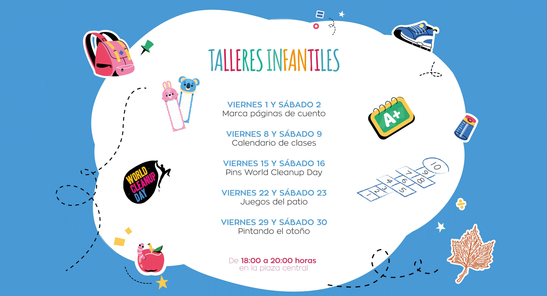 Talleres Infantiles de septiembre - Centro Comercial y de Ocio La Loma