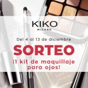 Sorteo set ‘Holiday Premier Iconic Eyes’ de Kiko Milano CC La Loma